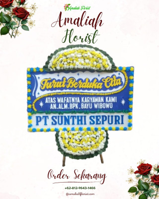 Papan Bunga Duka di Midai