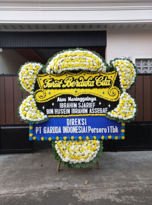 Papan Bunga Duka di Midai