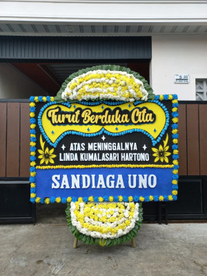 Papan Bunga Duka di Midai